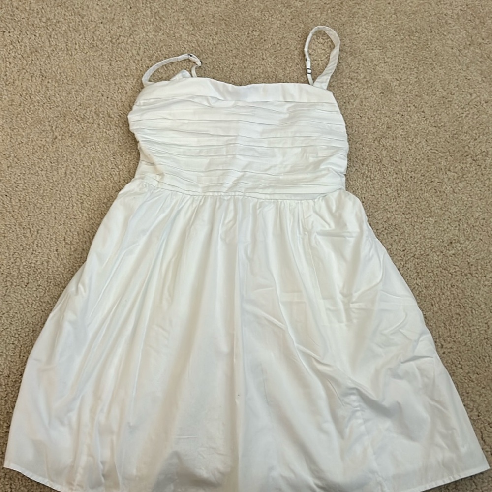 Abercrombie white sun dress